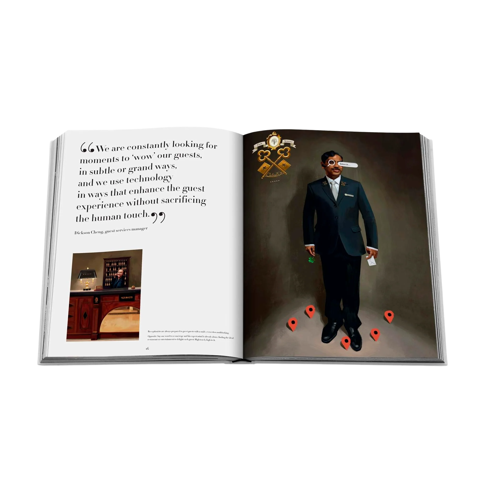 79720 ASSOULINE FOUR SEASONS: THE ART OF HOSPITALITY LIVRO - Image 4
