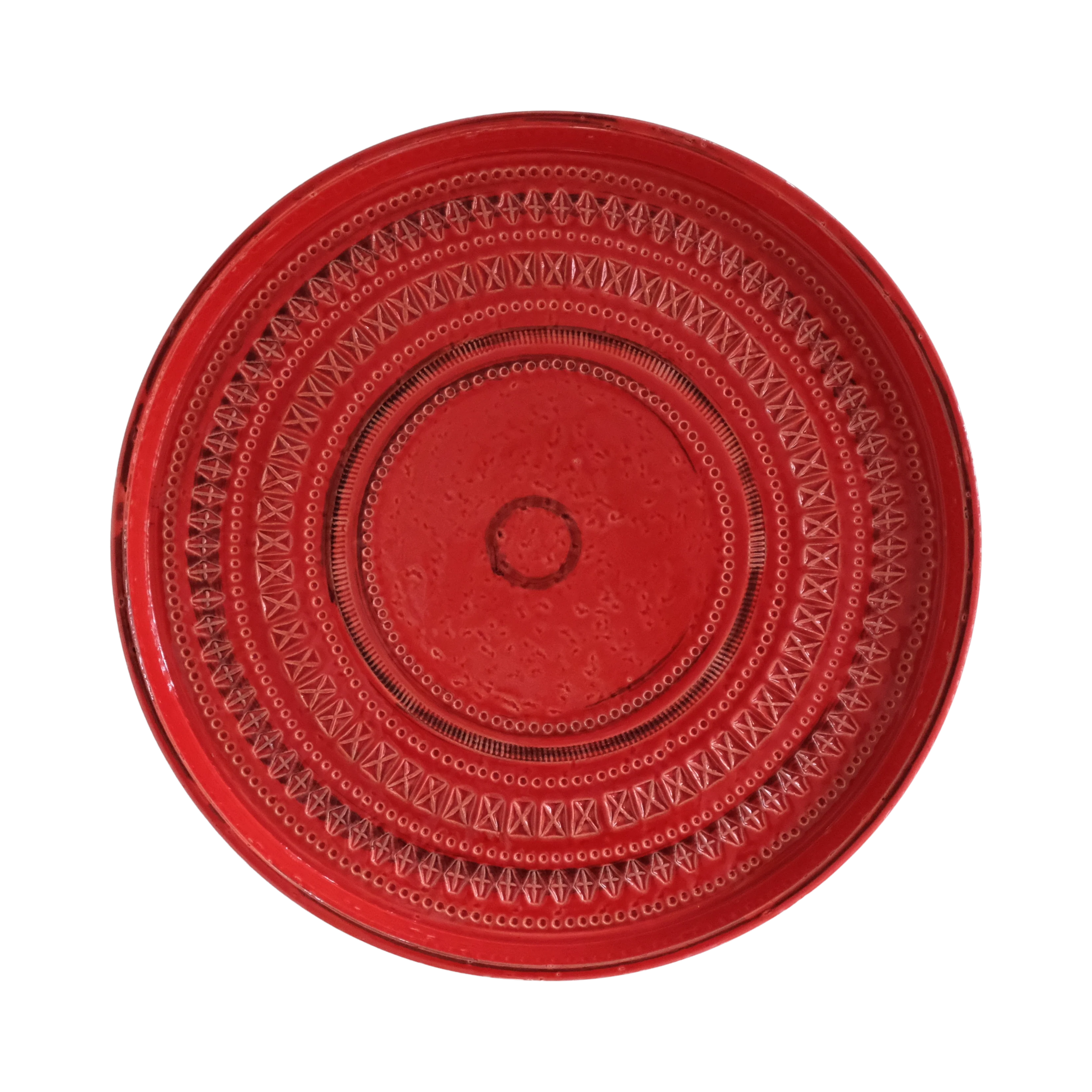 85805 BITOSSI RIMINI ROSSO PRATO DECORATIVO D.37CM - Image 2