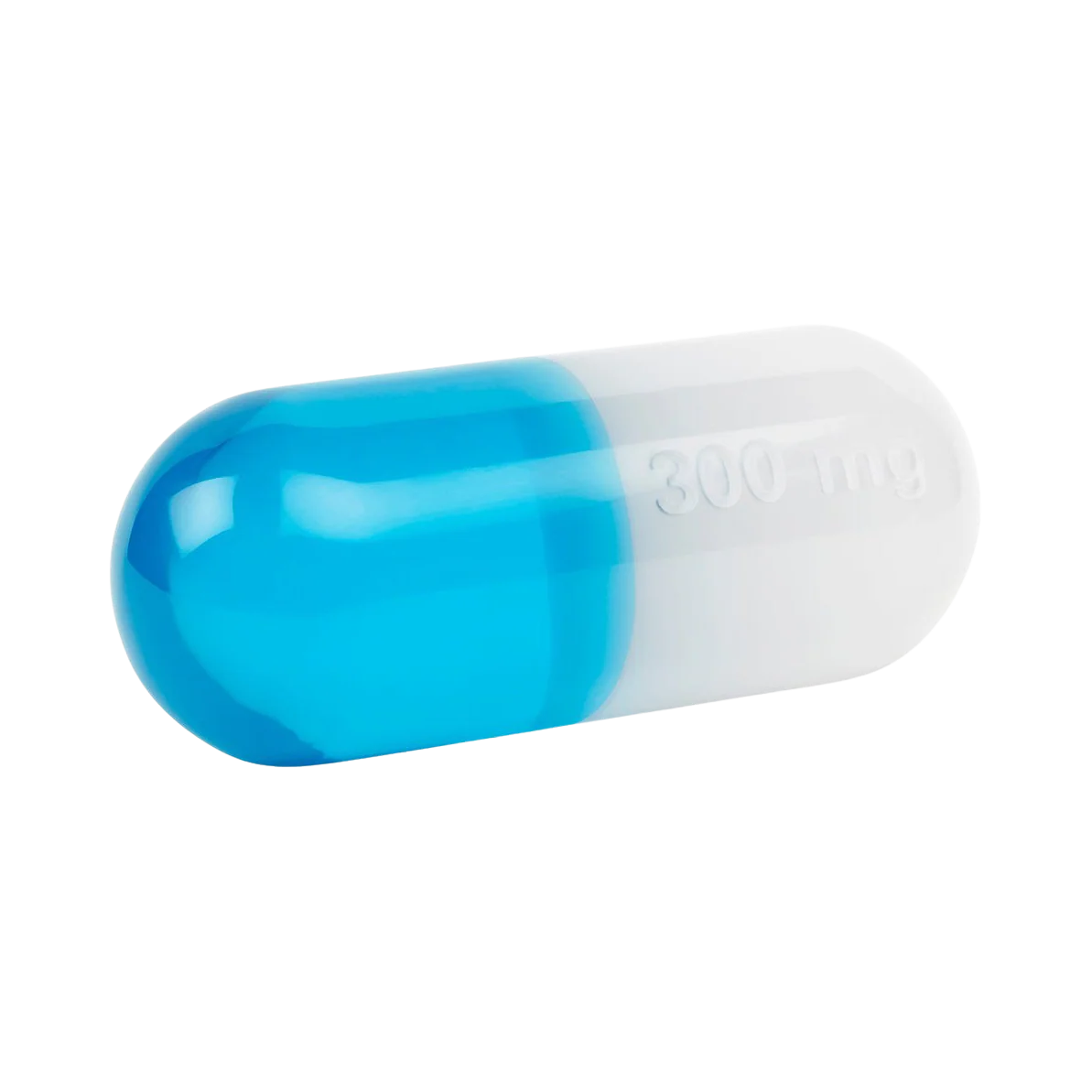 86761 JONATHAN ADLER ACRYLIC PILL ESCULTURA L.23,5CM