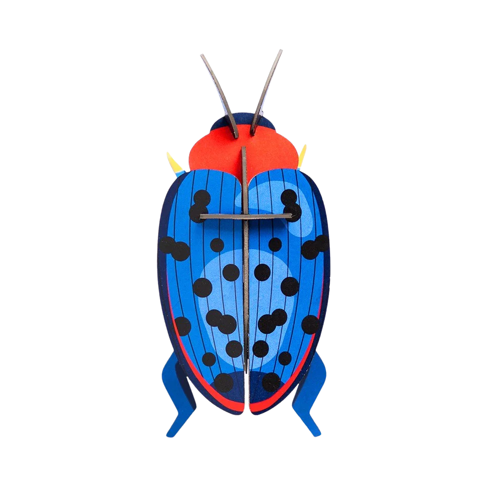 89209 STUDIO ROOF FUNGUS BEETLE DECORAÇÃO DE PAREDE A.16CM