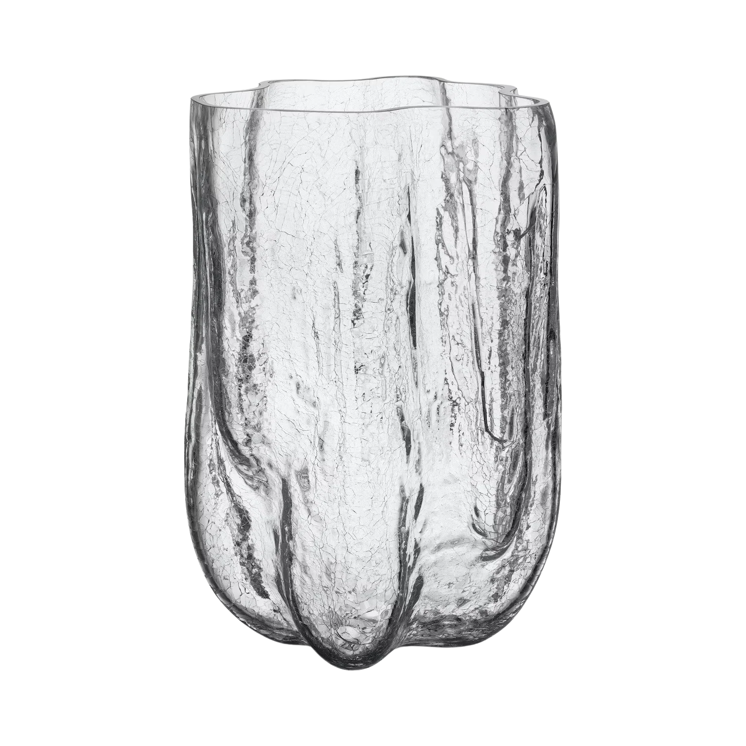 90123 KOSTA BODA CRACKLE JARRA A.37CM
