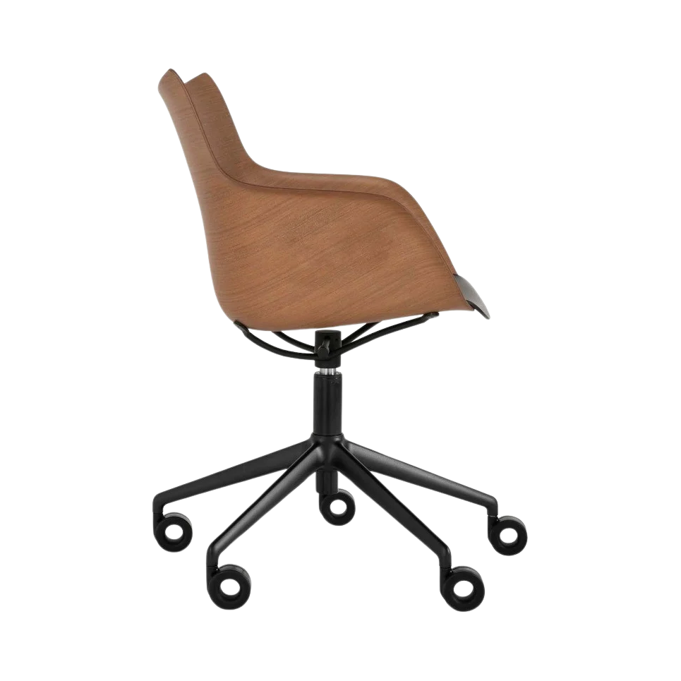 90967 KARTELL Q/WOOD CADEIRA DE ESCRITÓRIO - Image 3