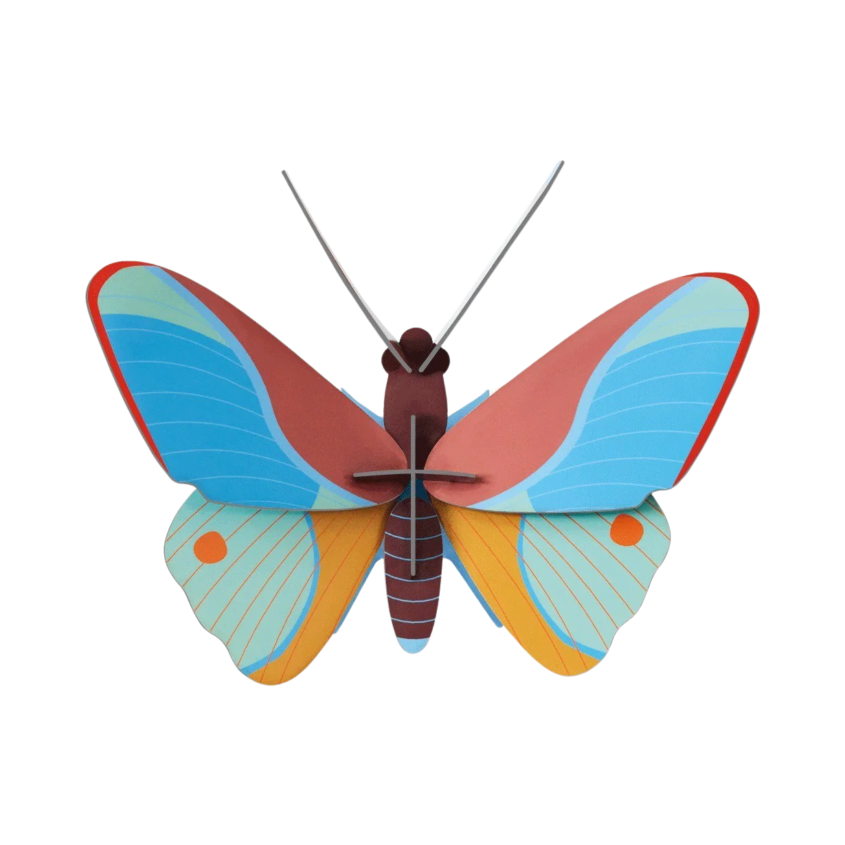91041 STUDIO ROOF CLAUDINA BUTTERFLY DECORAÇÃO DE PAREDE L.14,5CM