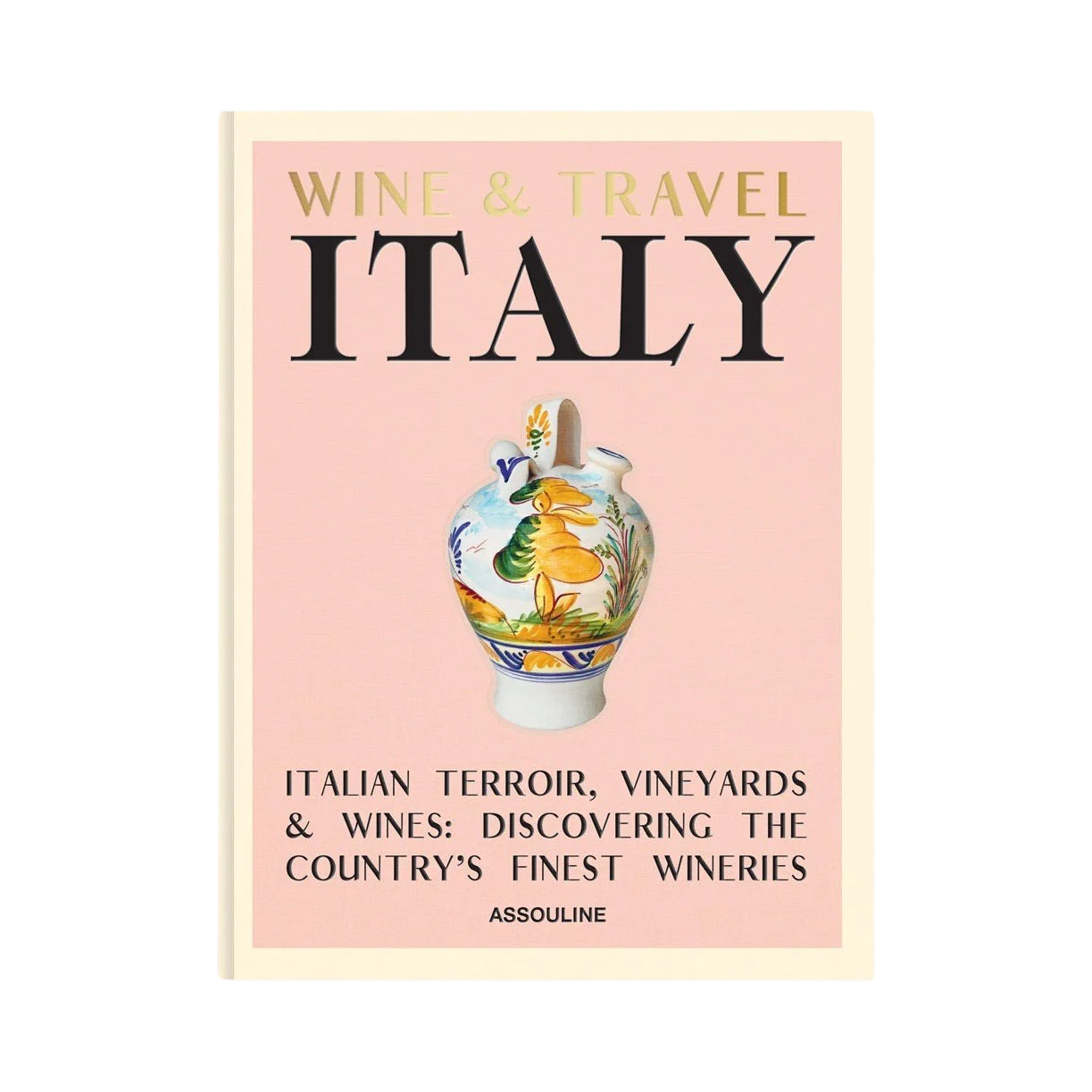 92293 ASSOULINE WINE & TRAVEL ITALY LIVRO