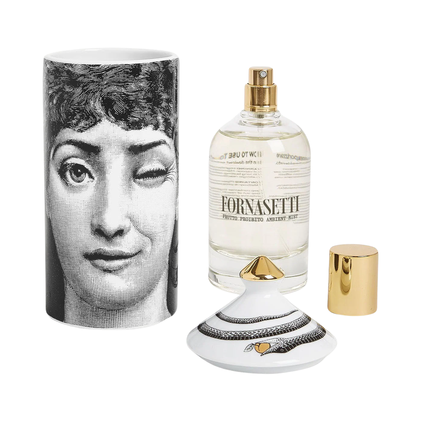 92528 FORNASETTI MASCHERINA SPRAY AMBIENTADOR 100ML - Image 3