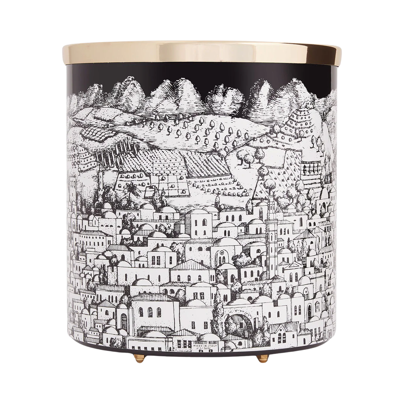92782 FORNASETTI GERUSALEMME CESTO DE PAPÉIS