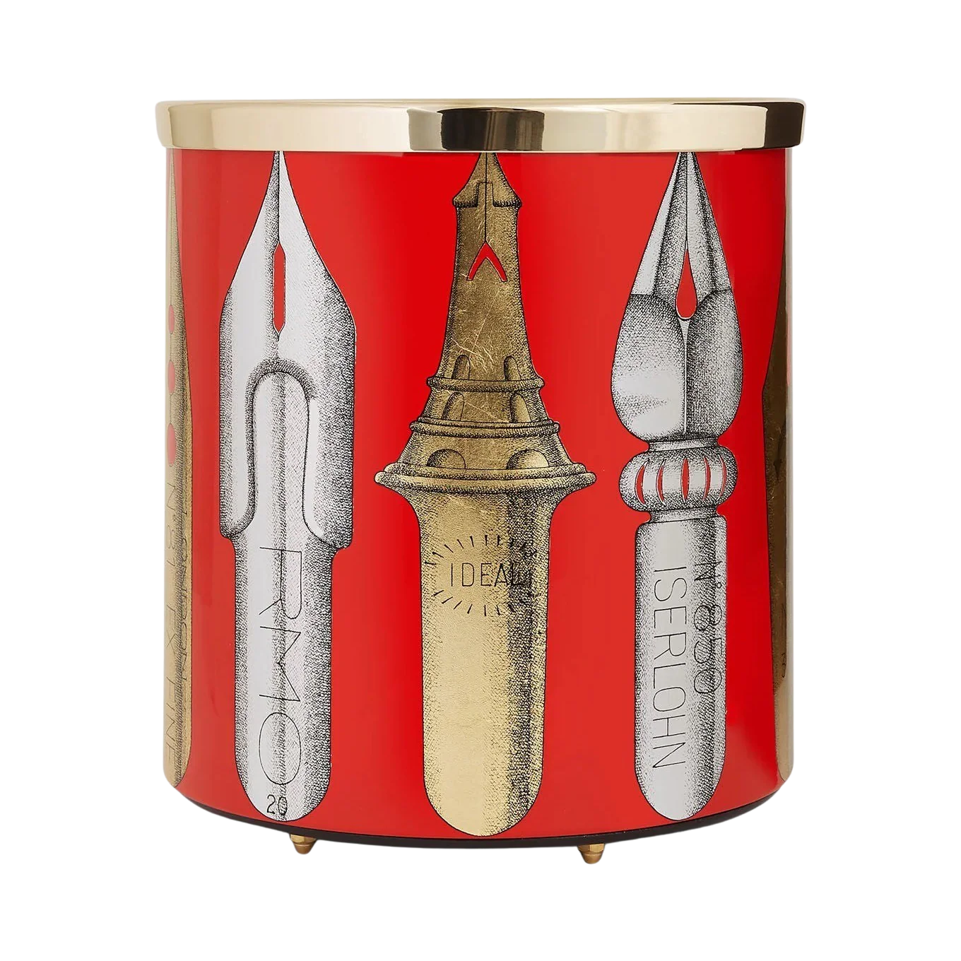 92816 FORNASETTI PENNINI CESTO DE PAPÉIS