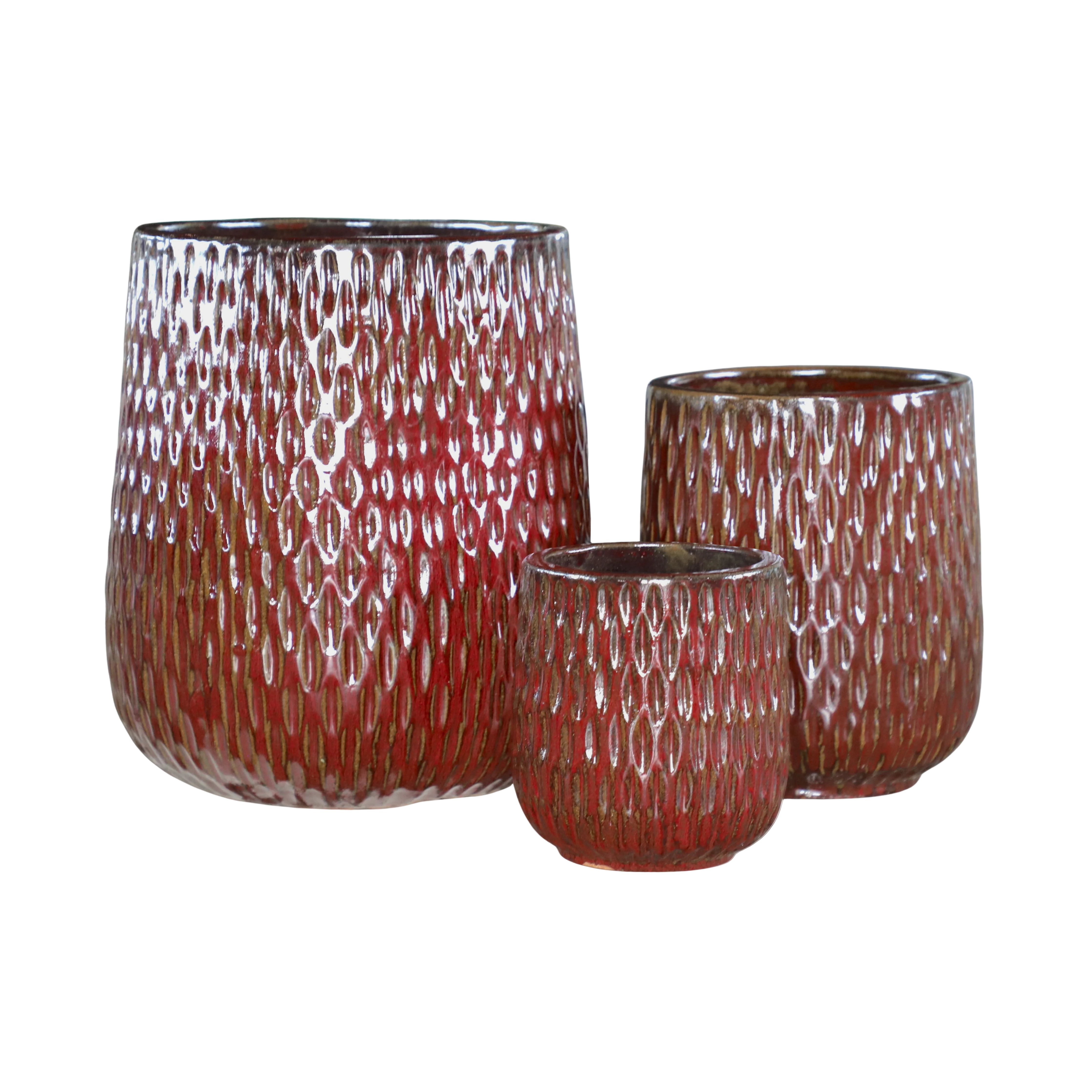 OXBLOOD CACHE-POT - Image 2