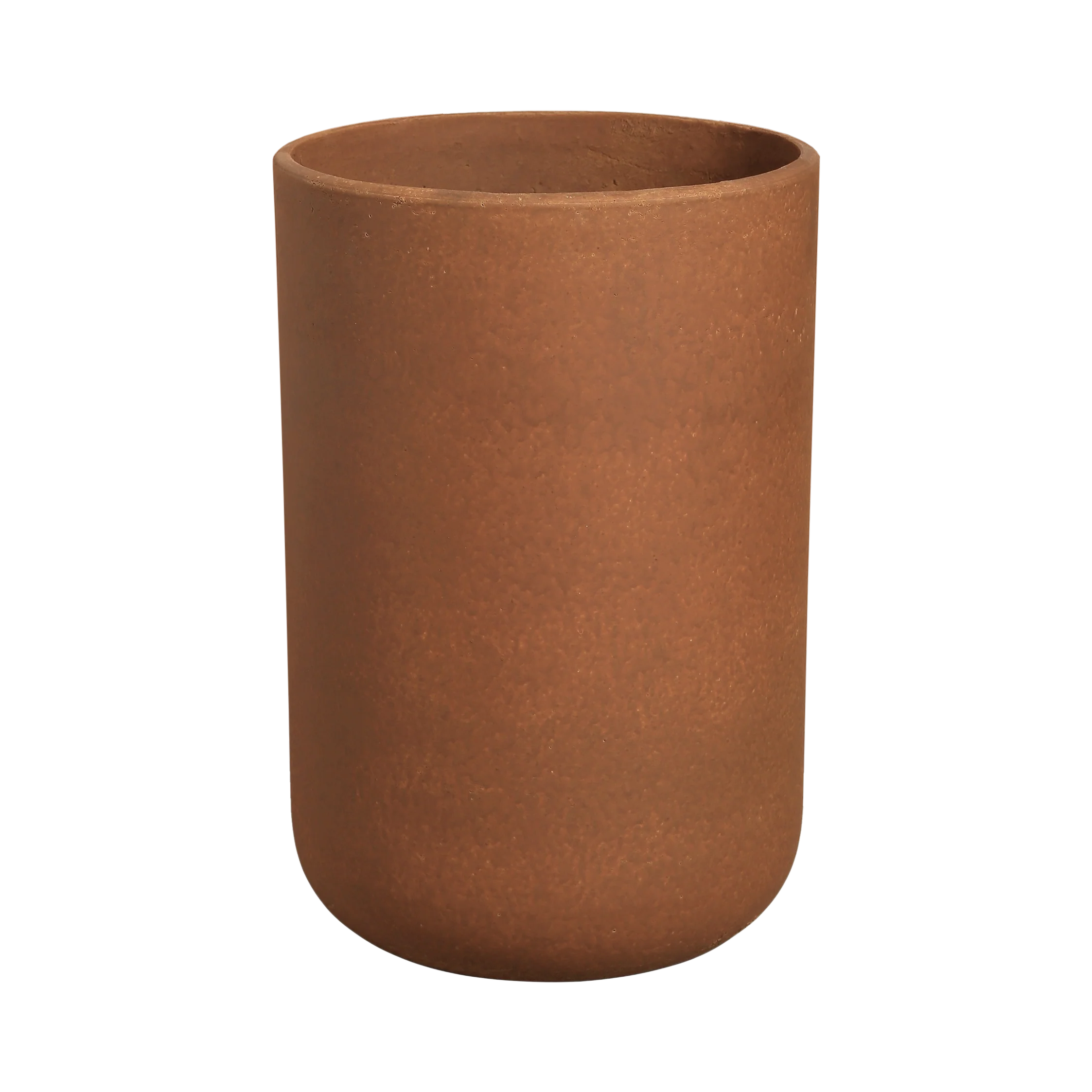 RUSTY CACHE-POT