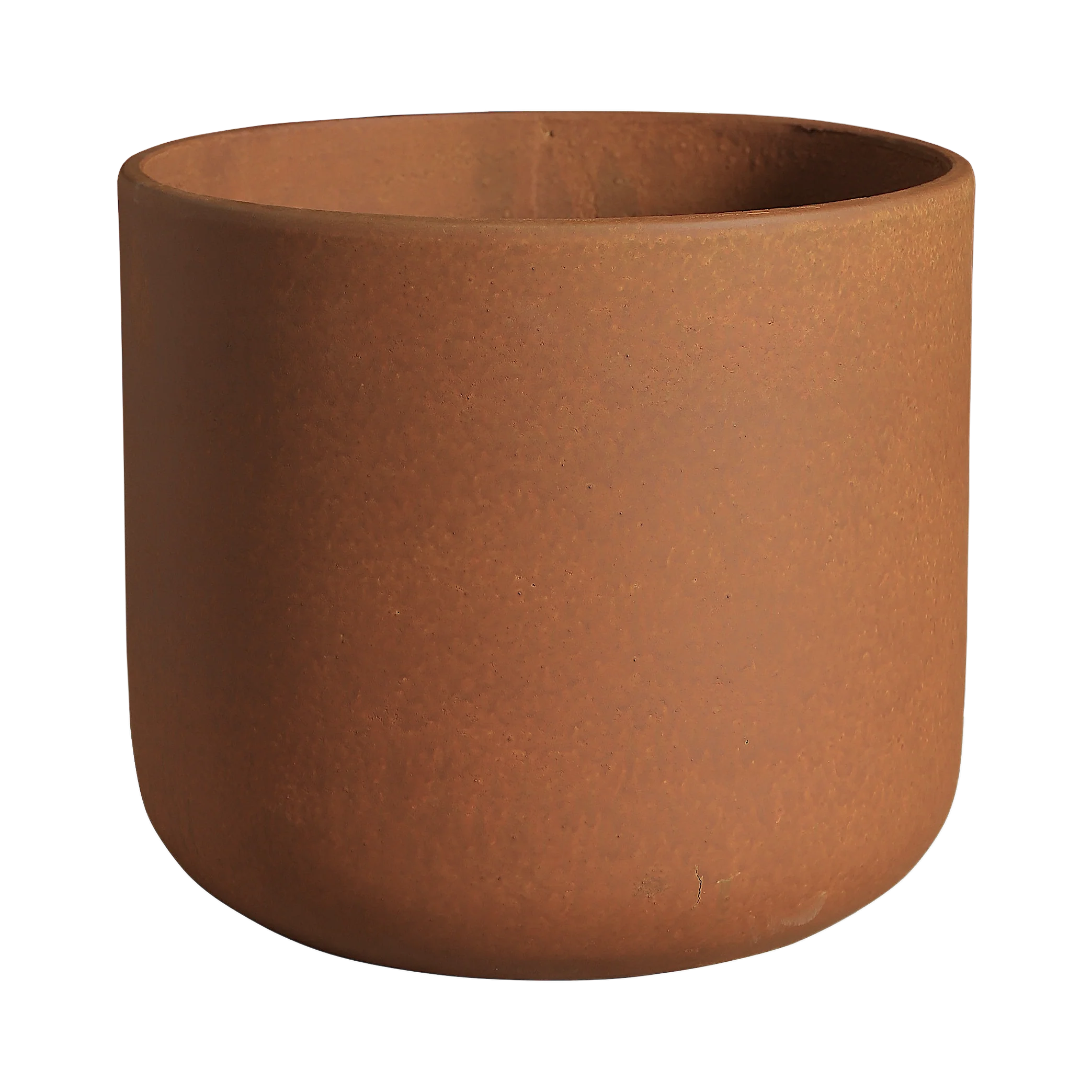 RUSTY CACHE-POT