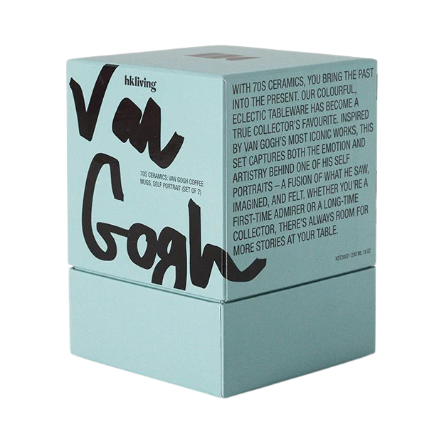 95420 HKLIVING 70S CERAMICS CONJUNTO DE 2 COPOS A.8CM - Image 3